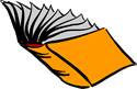 A book flying
